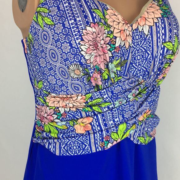 Swimsuits For All One Piece Swim Dress Size 20 - Picture 5 of 15